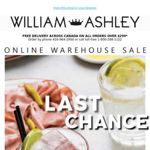 📢LAST CHANCE! Shop Our ONLINE Warehouse Sale! Sells Out Fast!