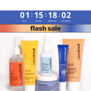 FLASH SALE