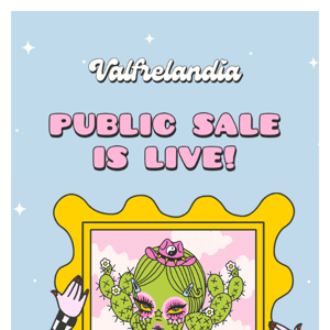 VALFRELANDIA PUBLIC SALE IS LIVE! 🍄 💫 🚀