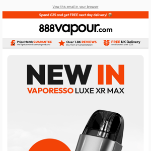 NEW IN | Vaporesso Luxe XR Max! 😱