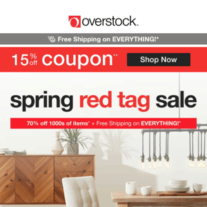 The Clock Is Ticking! You've Got a 15% off Coupon! Take a Look at Sitewide Savings!