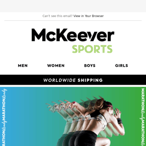 Get Marathon Ready with McKeever Sports! 🏃🔥👟