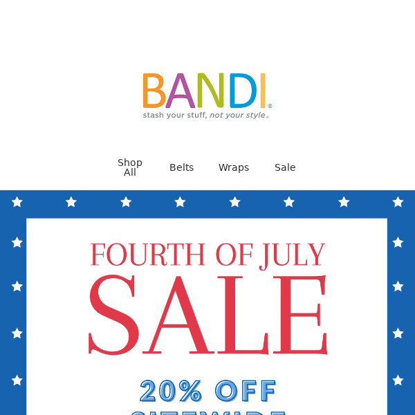 Our 4th of July Sale Is Here!