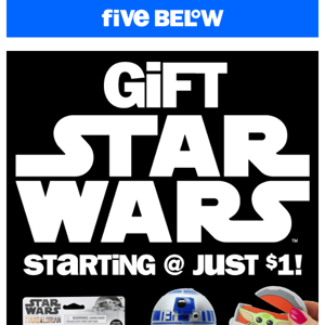 Star Wars gifts are here!