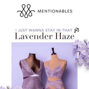 😍 [NEW Steamy Drop] LAVENDER on our mind!! 💜