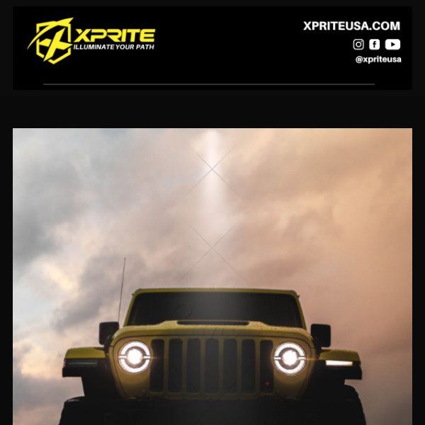 New Headlights for Jeep Wrangler & Gladiator 🌟