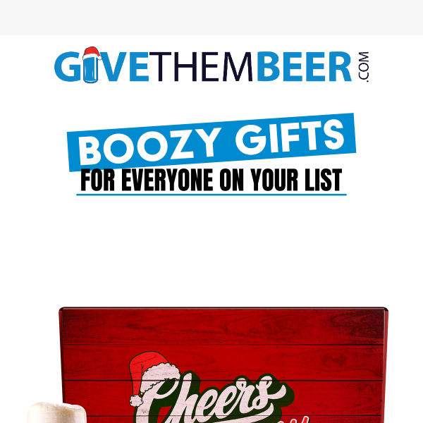 Holiday Beer, Whiskey and Liquor Gifts