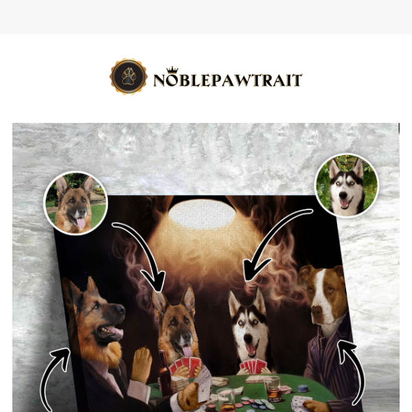 Create Your Own Custom Painting With More Than 3 Pets ❤️