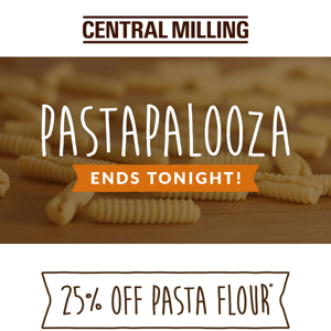 PASTAPALOOZA { Ends Tonight! }