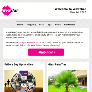 [ You're going to love what Wowcher has to offer ]