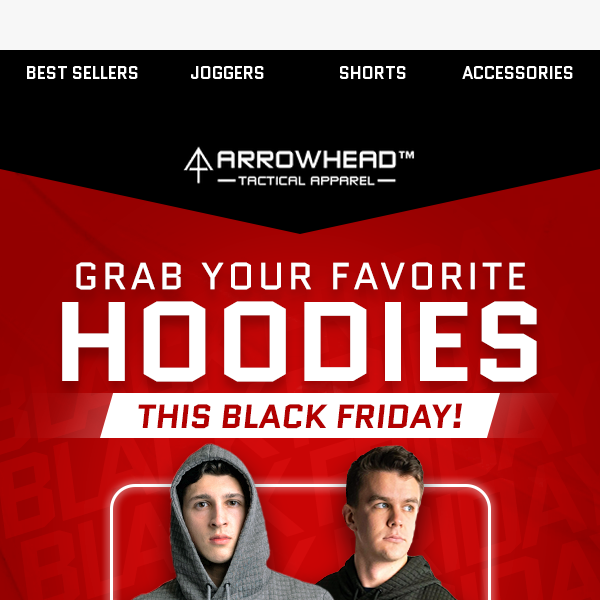 Grab Your Favorite Hoodies This Black Friday!