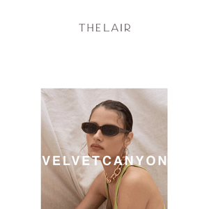 A SUMMER ESSENTIAL: Velvet Canyon