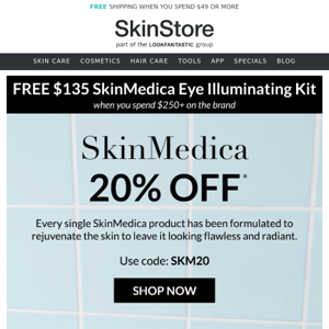 Exclusive Access: SkinMedica 20% Off!