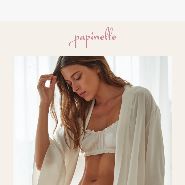 NEW Luxe Silk Intimates 🤍 Beautifully Soft & Feminine - Papinelle