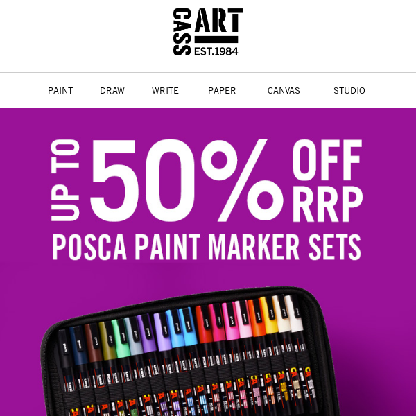 Posca - up to 50% off RRP