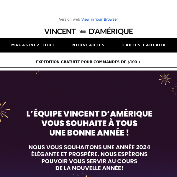 Bonne année 2024 !🥂🎉