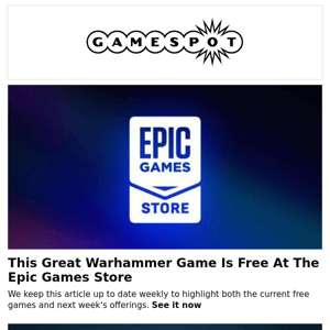 Free Epic Game Alert!