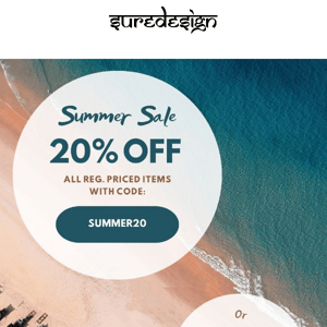 Summer Sale 🌞 20 - 40 % OFF