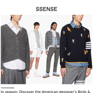 Spring Fling: Thom Browne at SSENSE