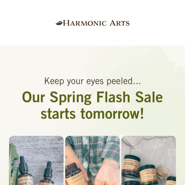 🌷Get ready for spring savings