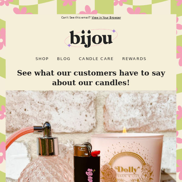 🤩 Candles with over 3000 5-star reviews 🤩