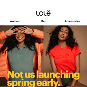 Not us launching spring early...