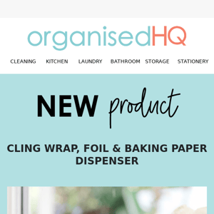 ⭐️ NEW - Cling Wrap Dispenser