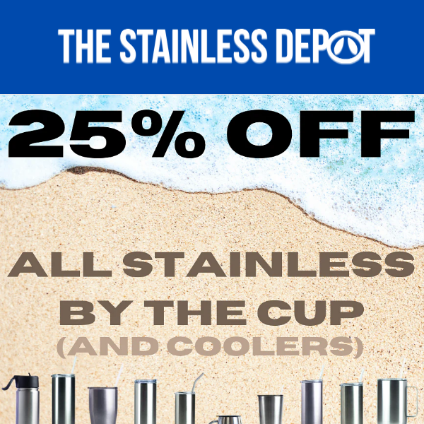 Re: A Great Offer For You, The Stainless Depot!!