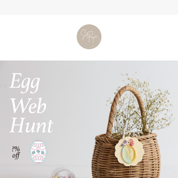 EASTER EGG-WEB HUNT! 🐰🧺