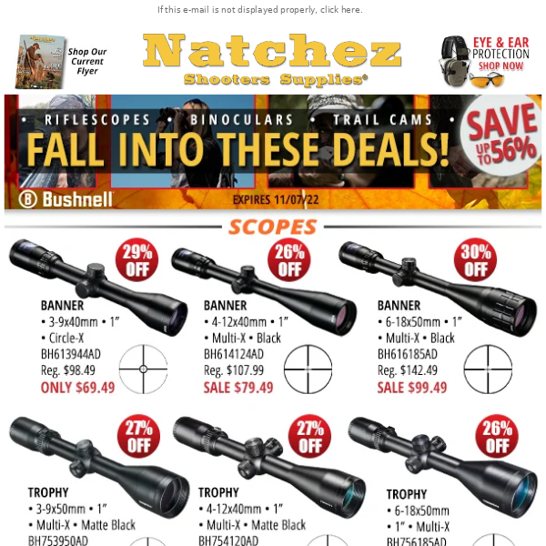 Fall Into These Deals!