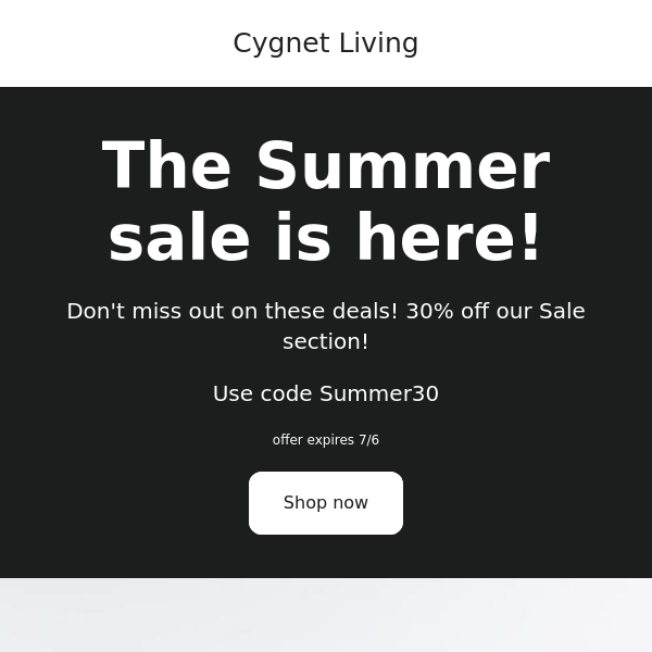 Save BIG with our Summer Sale!