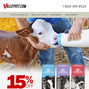 15% off Lifeline products