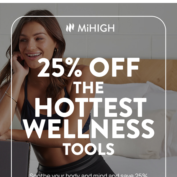 Let the stress melt away: Save 25% sitewide