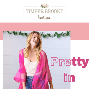 Pretty In Pink at Timber Brooke Boutique!