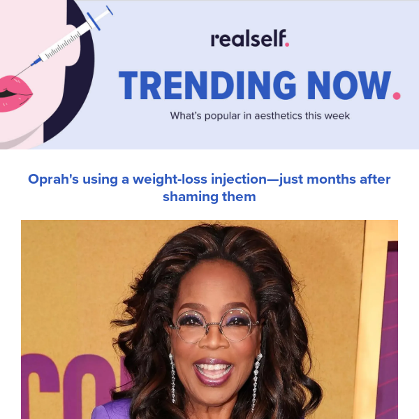 Oprah's Ozempic news is upsetting people