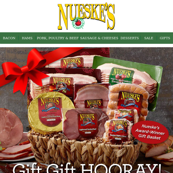 Nueske's Smoked Meats Make the Best Holiday Gifts