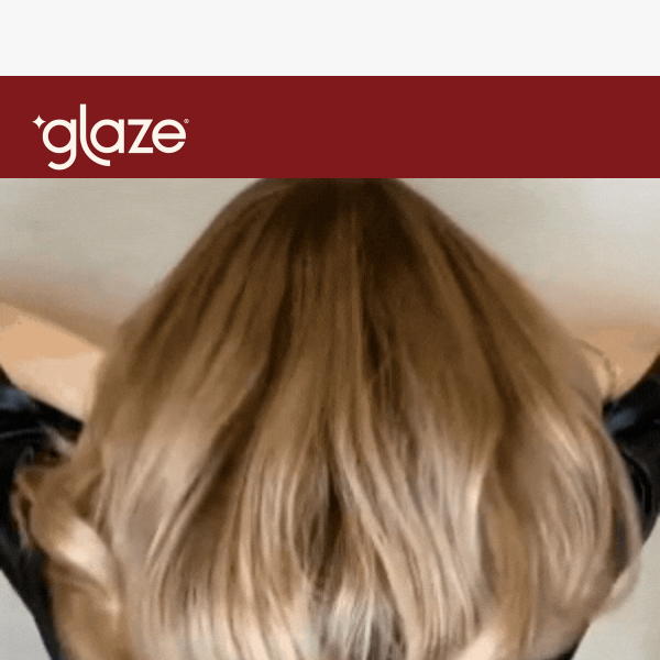 Glaze Hair, highlights looking dull?