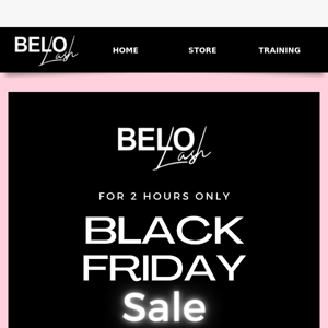 You've got early access to our Black Friday Shop! 50% OFF Sitewide! 🖤