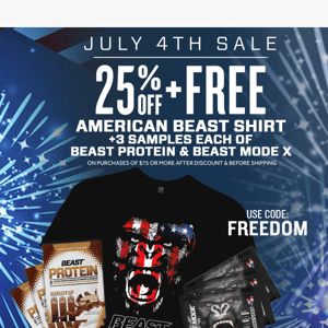 🇺🇸 Happy 4th of July! Celebrate Like a Beast