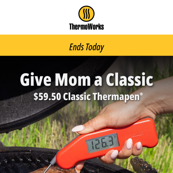 30% Off ChefAlarm + Still Time for Delivery by Christmas w/ 2-Day Shipping  - ThermoWorks