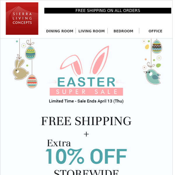 Sweet Easter Deals → Enjoy 10% Off Sitewide