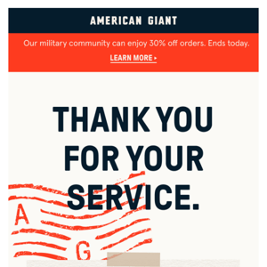 Thank You, Veterans.