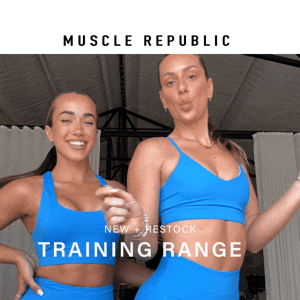 NEW + RESTOCK: Training Range 🤸‍♀️