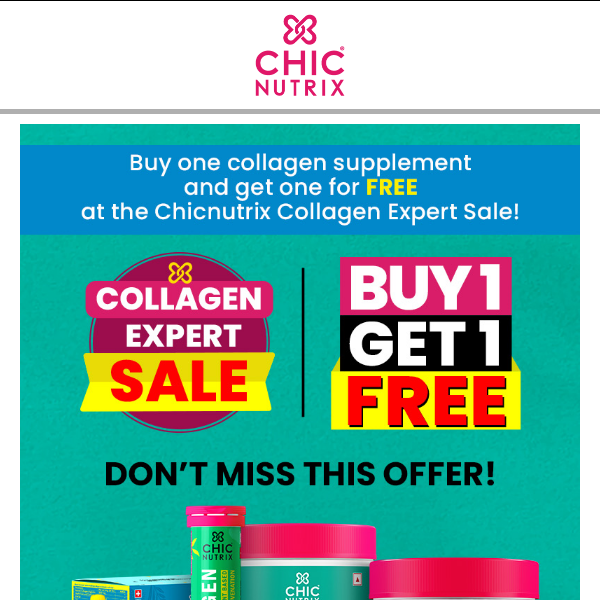 Get your FREE collagen supplement!