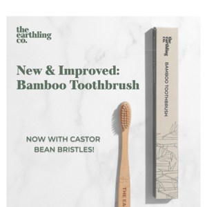 Our Bamboo Toothbrush: Relaunched