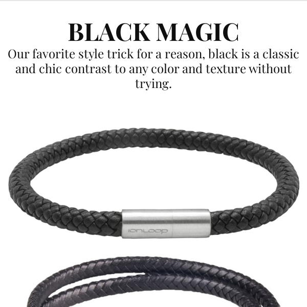 Magic Braided Leather Bracelet 
