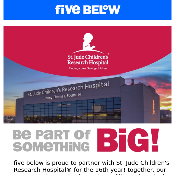 Help out St. Jude Children's Research Hospital 💪💛
