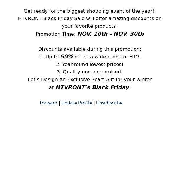 Unbeatable Black Friday Deals are coming!