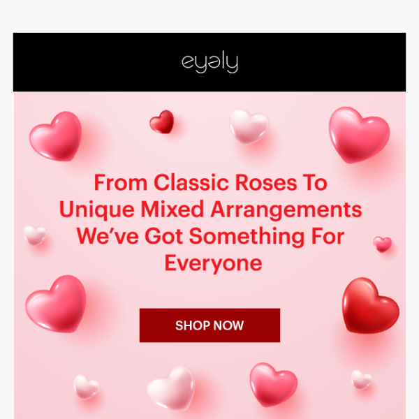 Celebrate Love: Send Valentine's Flowers with Eyely🌹