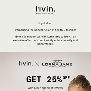 Get Your Fit Game On With l1vin & Lorna Jane!